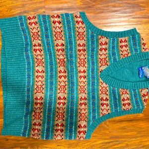Pendleton sweater vest